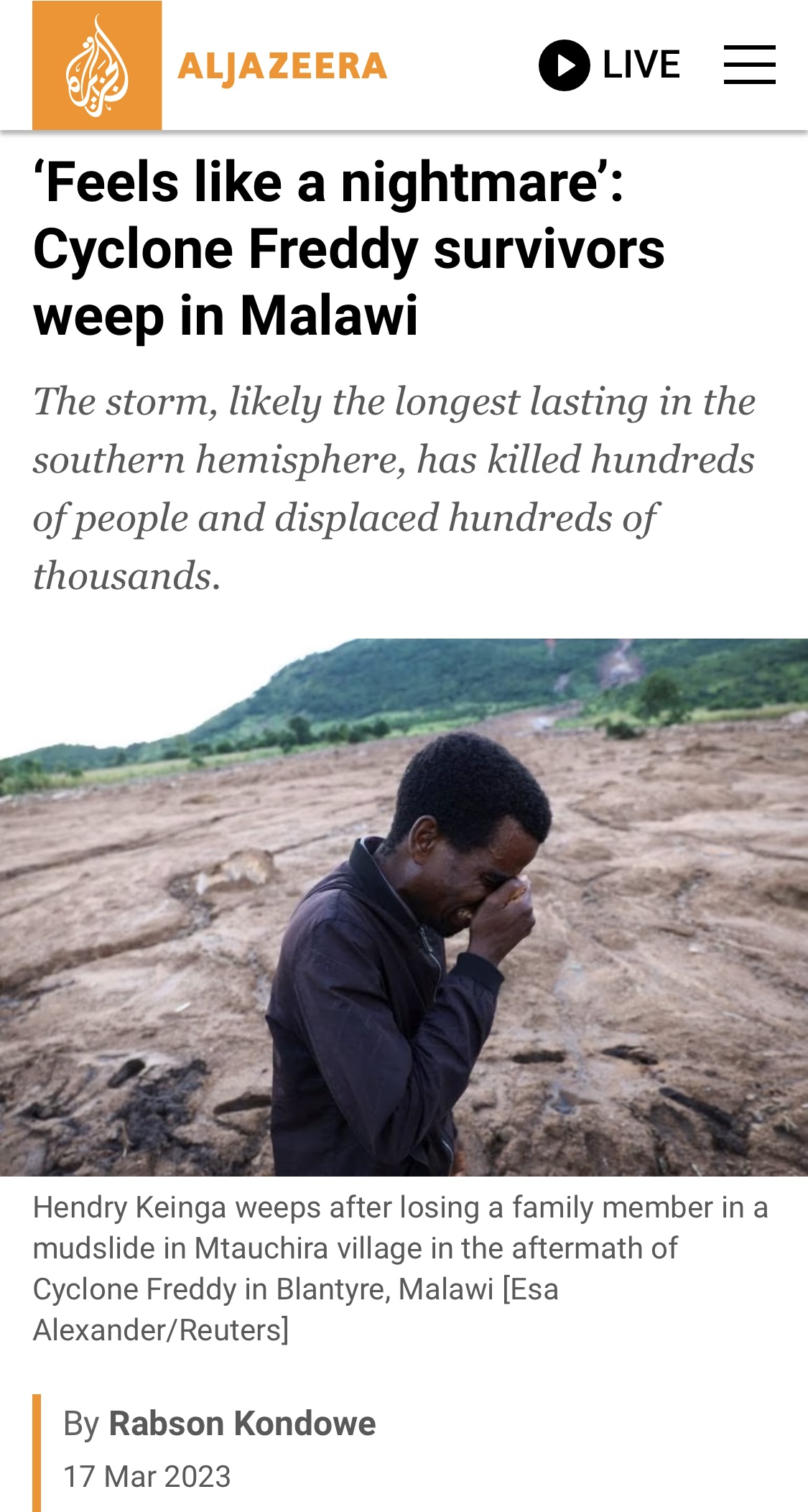 ‘Nightmare’ Cyclone is 'Longest Lasting in Southern Hemisphere,' says ...